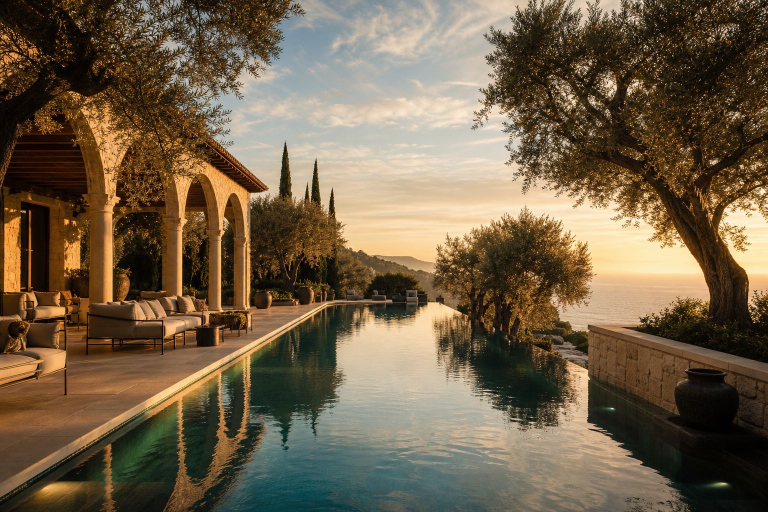 Villa del Mar — 60-foot pool & loggia