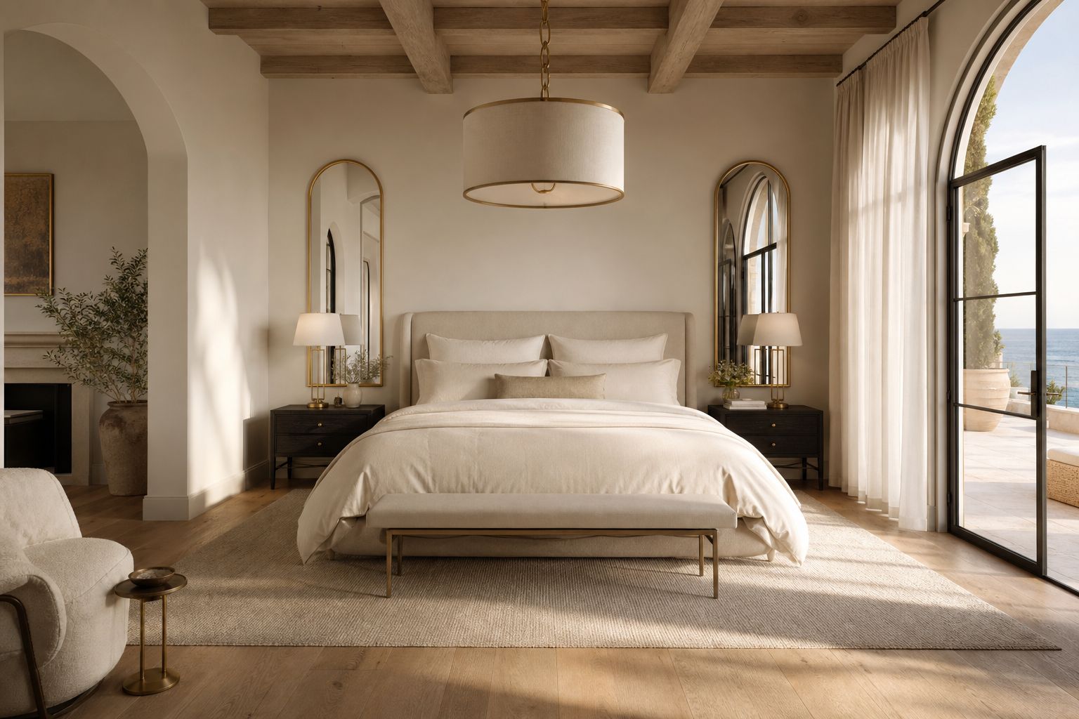 Villa del Mar — Primary suite & terrace